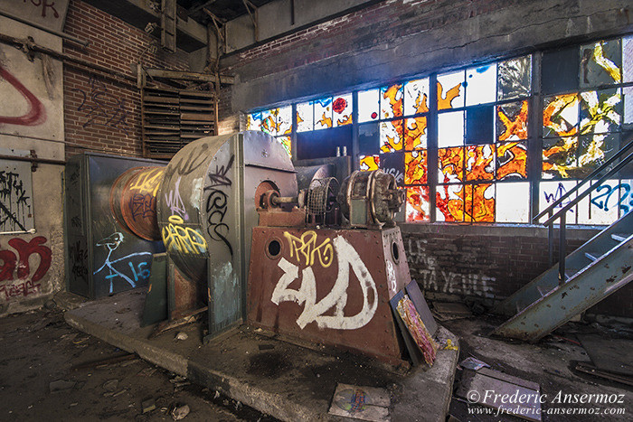 L'Incinérateur Dickson abandonné de Montréal, Québec