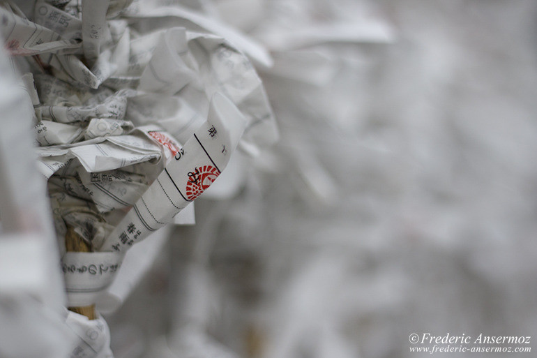 omikuji (fortune-telling paper strip)