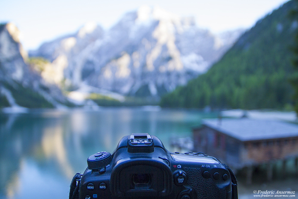 Lago di braies, Italie