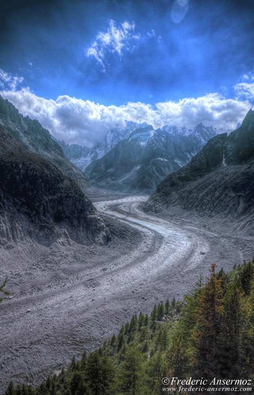 Mer de glace hdr