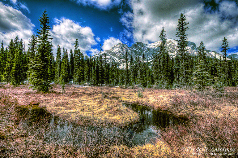 Rocky mountains hdr