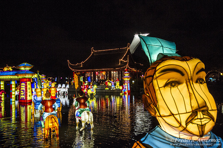 Magic of the Lanterns or Gardens of Light at the Botanical Garden of Montreal