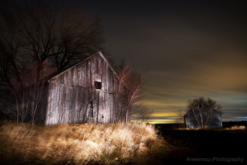 Lightpainting photography La Grange from Ansermoz Photography Lightpainting photography La Grange from Ansermoz Photography
