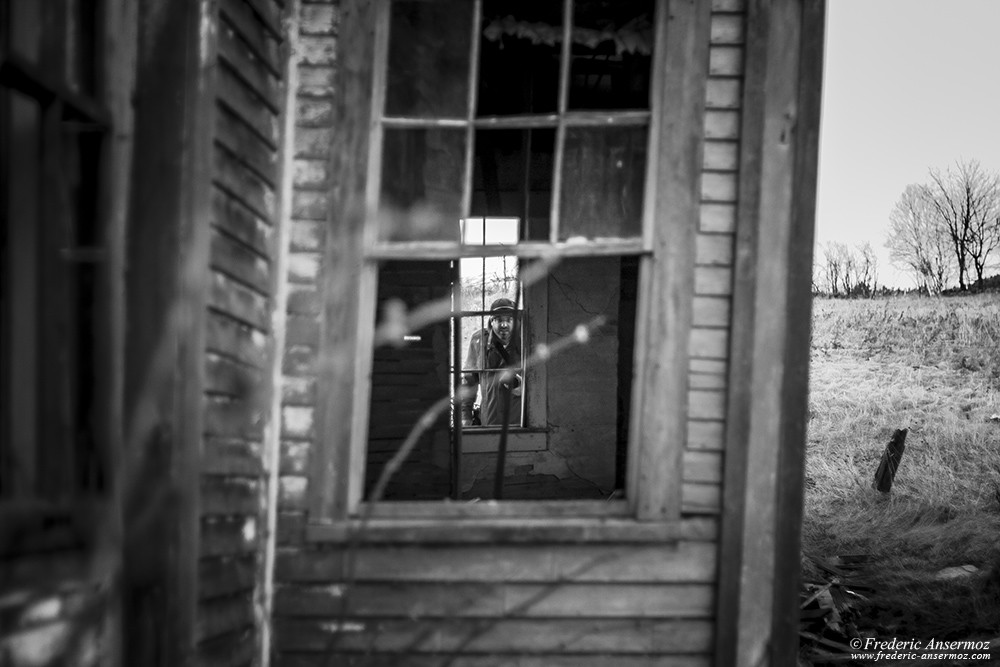 My friend Jarold from Urbex Playground exploring the surroundings