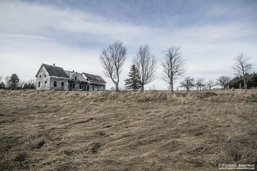Maison abandonnée au Canada, Québec Maison abandonnée au Canada, Québec
