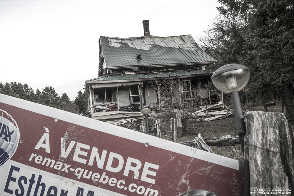 Maison abandonnée à vendre? :)