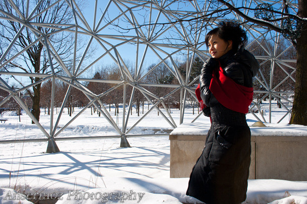 Minna re shin portrait at Biosphere in Montreal