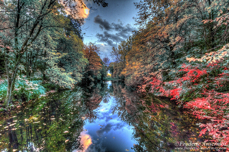 Water pond hdr