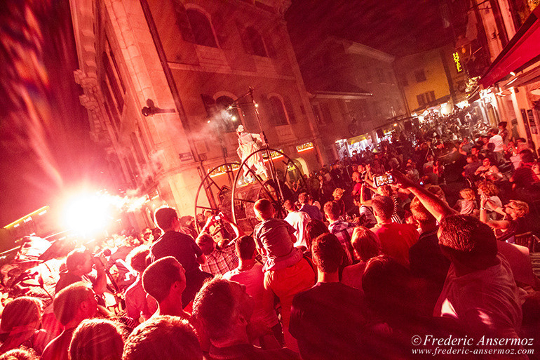 Fête des Noctibules à Annecy, France