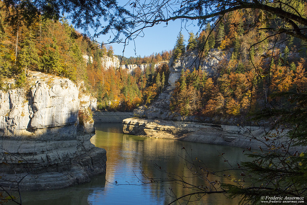 The Doubs Gorges in Autumn