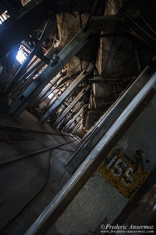 Intérieur du Silo 5 abandonné de Montréal, Québec