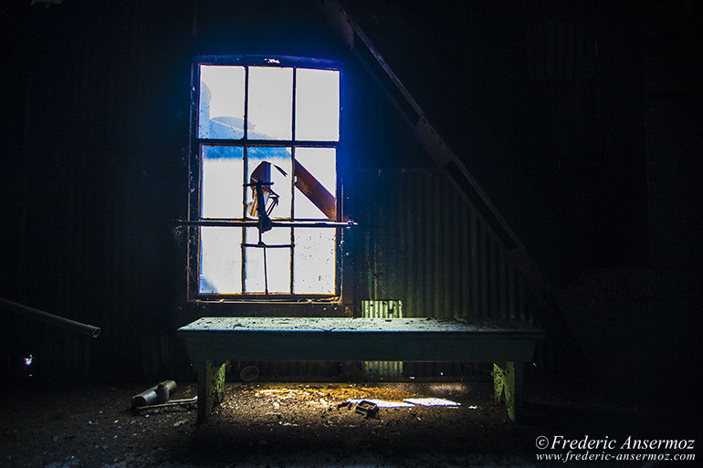 The abandoned Silo 5 in Montreal, Quebec