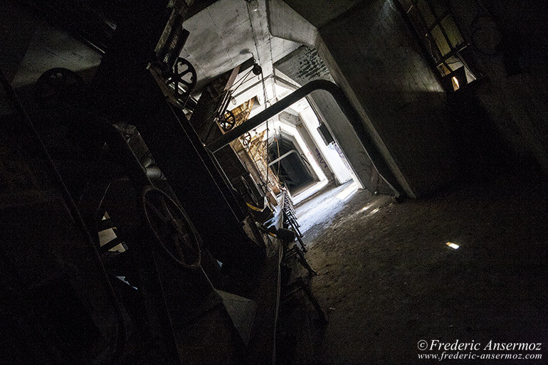 The abandoned Silo 5 in Montreal, Quebec