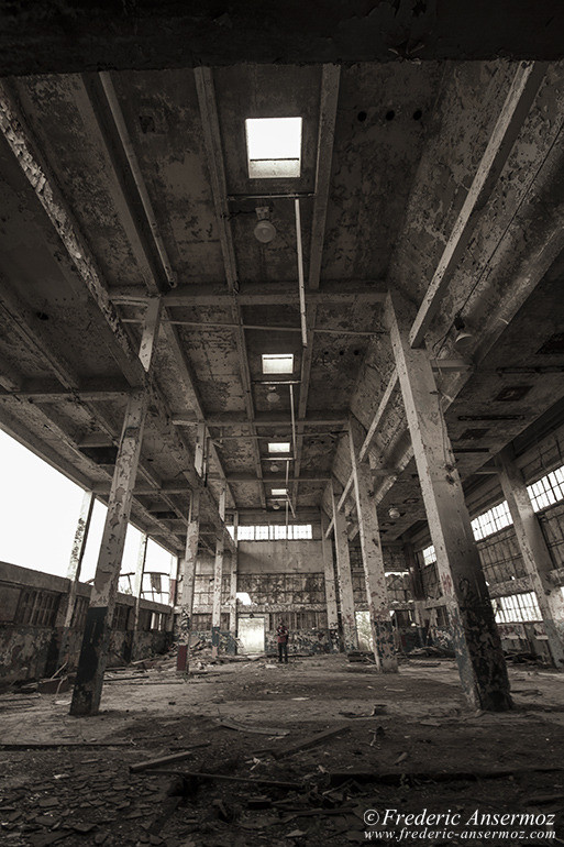 Usine abandonnée de Saint-Hubert, Québec