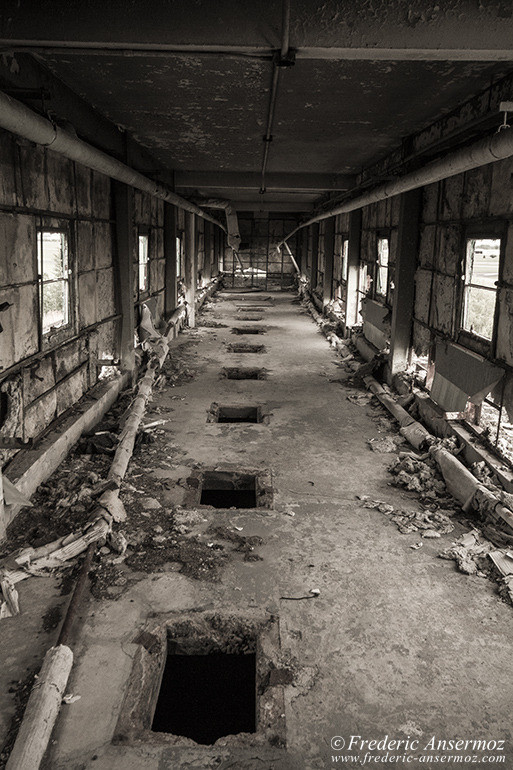 Abandoned factory of Saint-Hubert, Quebec