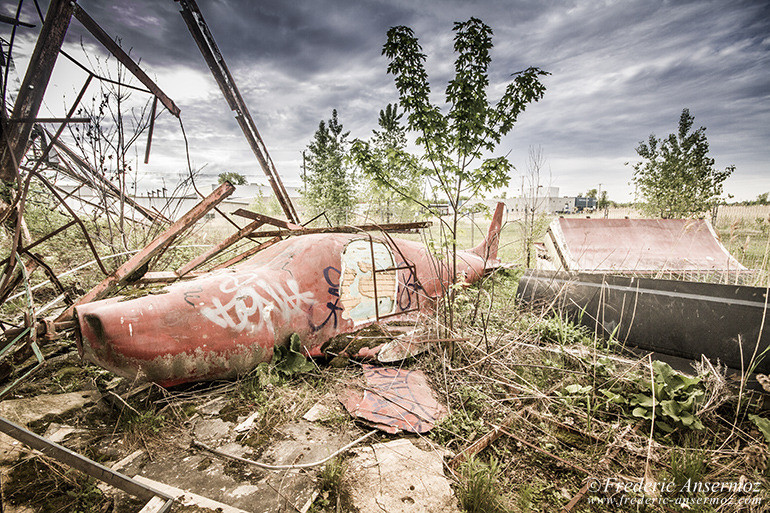 Abandoned factory of Saint-Hubert, Quebec