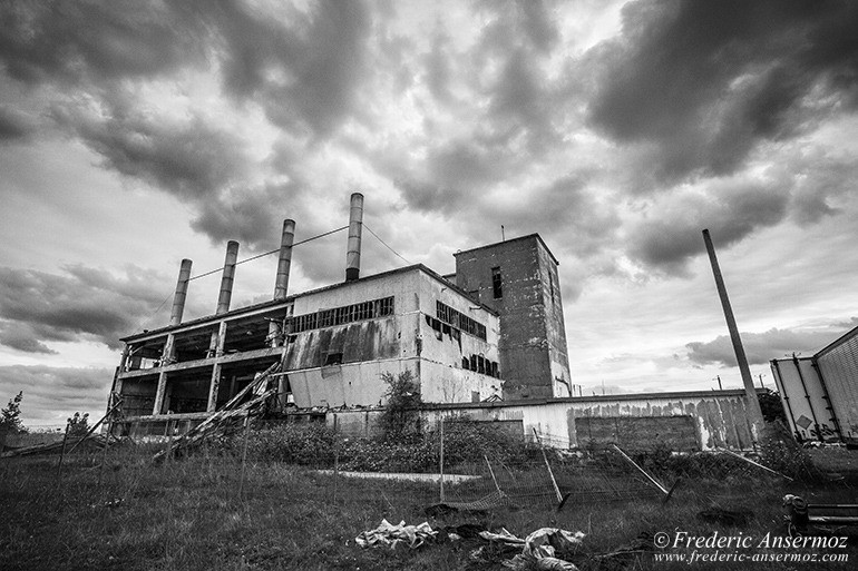 Abandoned factory of Saint-Hubert, Quebec