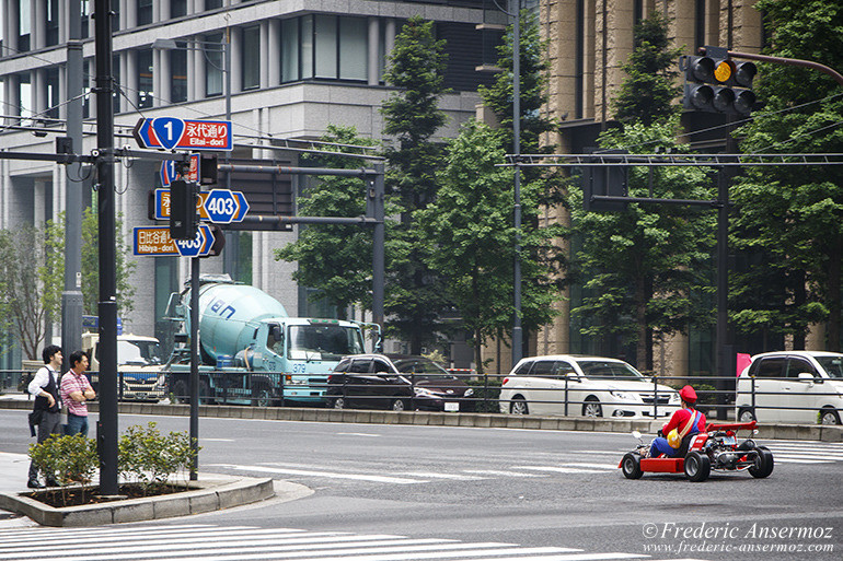 Tokyo real-life Mario Kart races