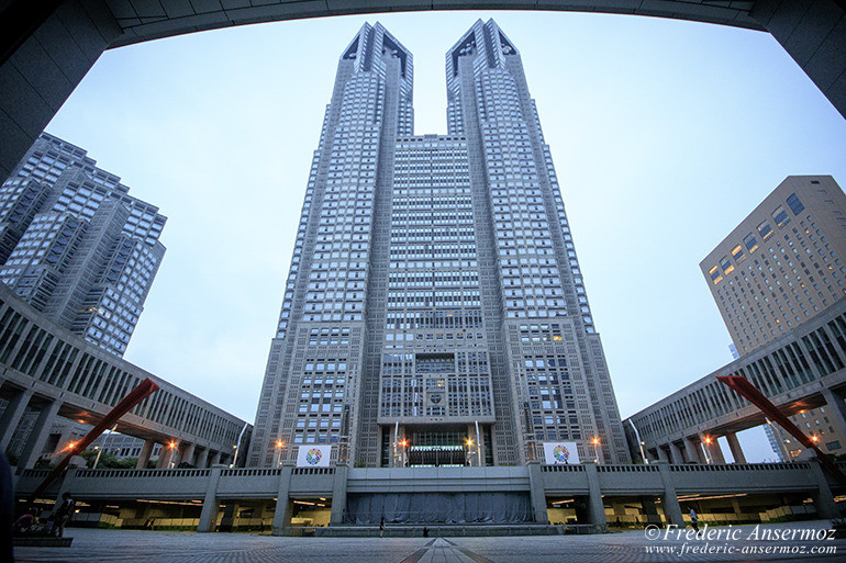 Tokyo, Siège du gouvernement métropolitain