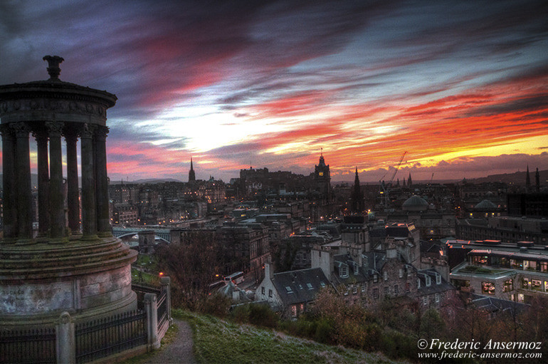 Scotland edinburgh hdr