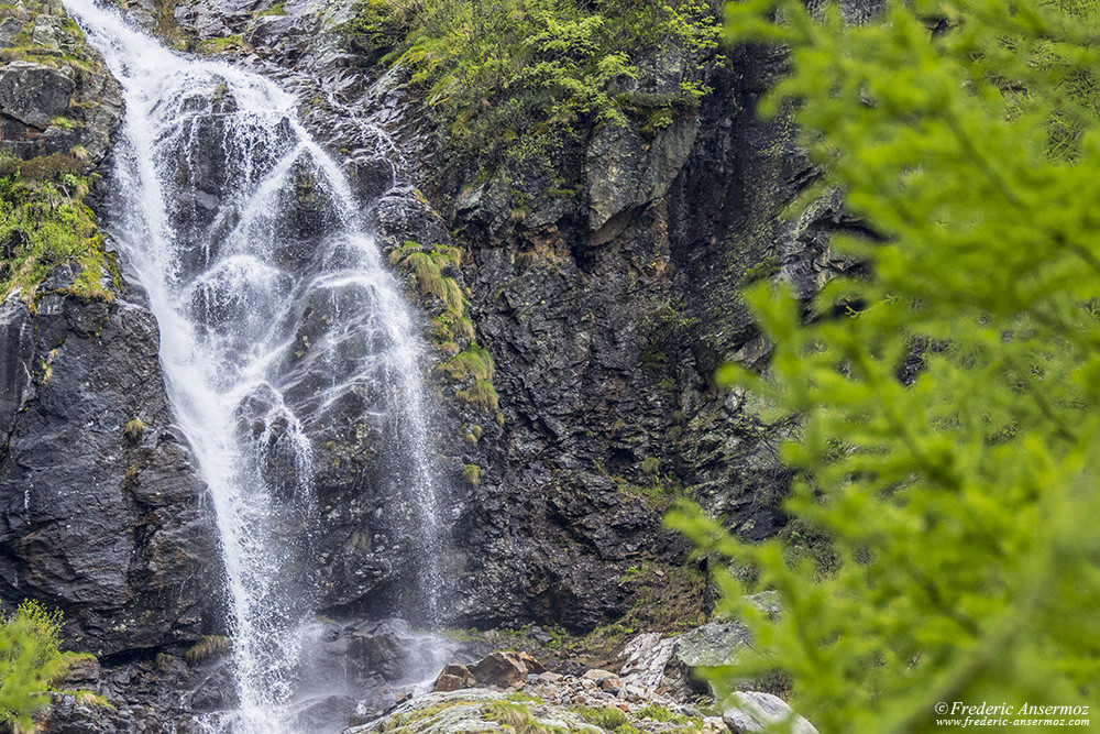 Waterfalls are everywhere at this time of the year, due to snow melting