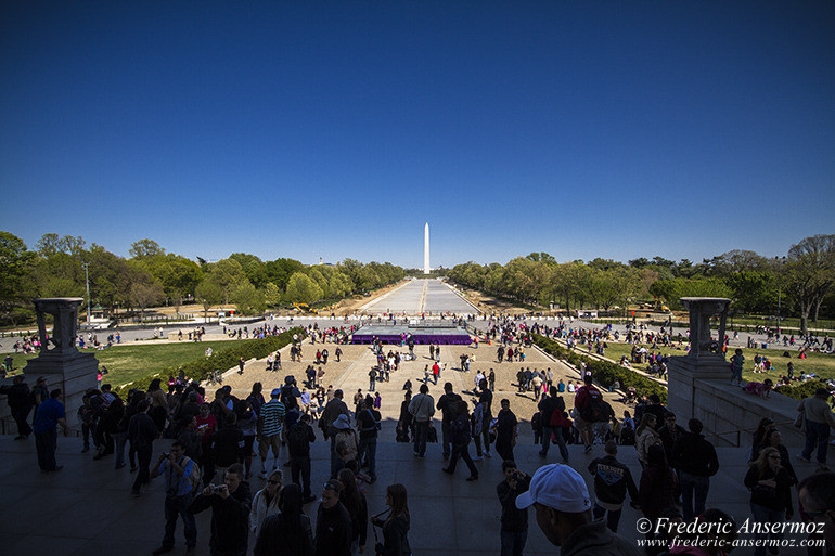 Washington dc reflecting pool