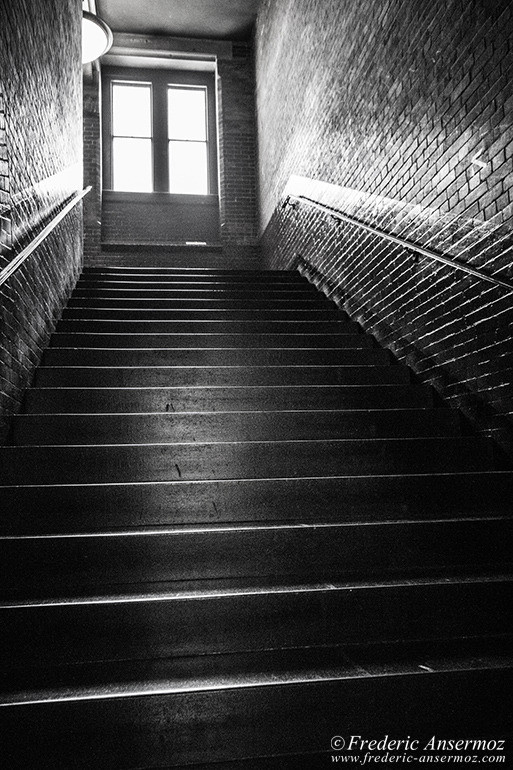 Washington georgetown university stairs