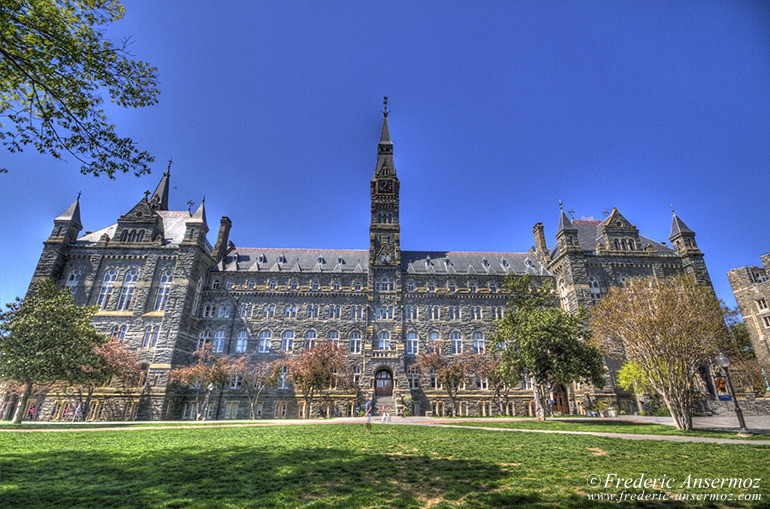 Washington healy hall georgetown university